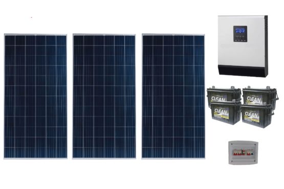 Kit Solar instalación monofásica 1500w - Kits