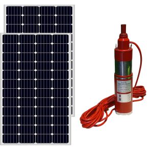 KIT BOMBA SOLAR 12V (SP-12VBR) 20mts - 2000lts/hr