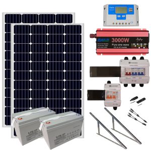 Kit Solar para Cabañas / Isla